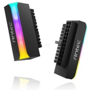 ADAPTADOR ANTEC DE 90° 24 PINES – NEGRO