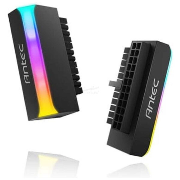 ADAPTADOR ANTEC DE 90° 24 PINES – NEGRO