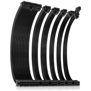 Kit de cables de extensión Antec V2 – Negro