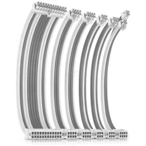 Kit de cables de extensión Antec V2 – Blanco-Gris conector Blanco
