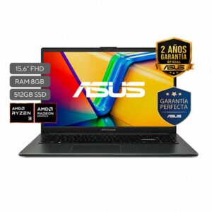 ASUS VivoBook – Ryzen 3 30 – 8GB – 512GB – Mixed Black