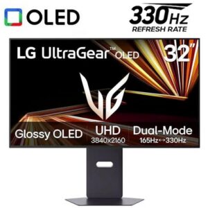 LG UltraGear – 32″ – 4K – 330Hz – OLED – Dual Mode