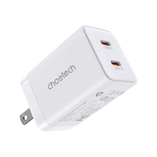 CHOETECH USB-C+C GAN 45W