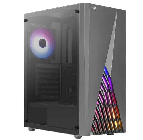 Case Aerocool Delta RGB – Negro – Delta-G-BK-v1