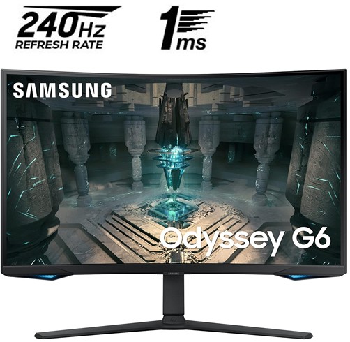 Samsung Odyssey G6 G65B – 27″ – 2K – 240Hz – Curvo 1000R