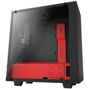Case NZXT S340 Elite – Negro/Rojo