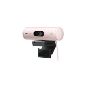 CAMARA WEB LOGITECH BRIO 500 FULL HD ROSADO 960-001418