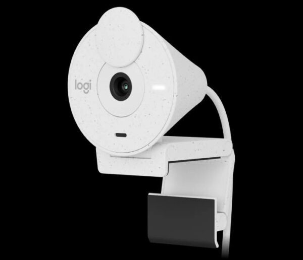 CAMARA WEB LOGITECH BRIO 300 FULL HD BLANCO 960-001440
