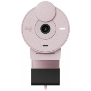 CAMARA WEB LOGITECH BRIO 300 FULL HD ROSE 960-001446
