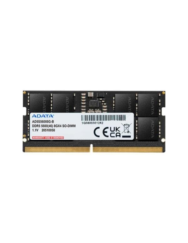 MEMORIA RAM PARA LAPTOP 8GB ADATA AD5S56008G-S DDR5 5600MHZ