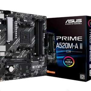 TARJETA MADRE ASUS PRIME A520M-A II 90MB17H0-M0EAYC AM4