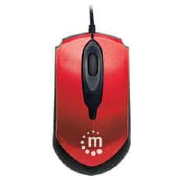 Mouse Manhattan Edge Rojo USB
