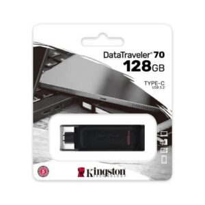 Kingston DataTraveler 70 – 128GB Type-C USB 3.2
