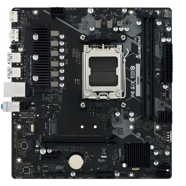 TARJETA MADRE BIOSTAR B650MT AM5 MICRO ATX DDR5 NEGRO