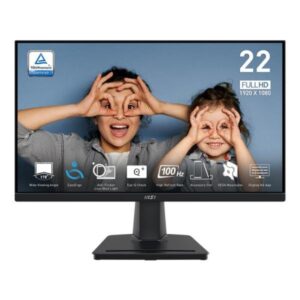 MONITOR MSI PRO MP225V 21.45″ PLANO 1920 X 1080 100 HZ ANTI-