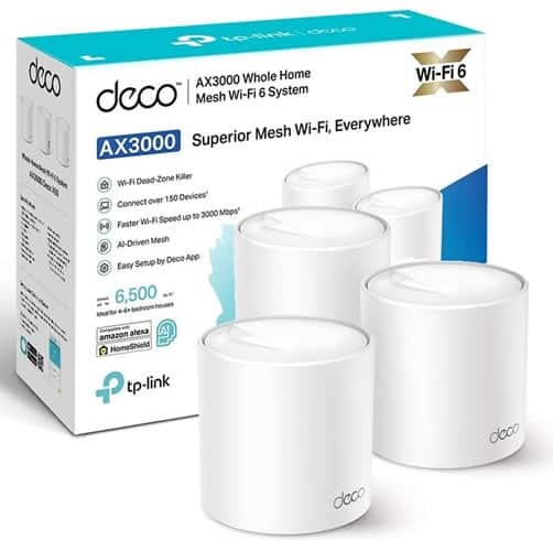 TP-Link SMESH WIFI 6 DECO x50 (3 PACK)