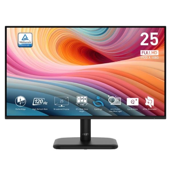 MONITOR GAMING MSI PRO MP251L E2 24.5″ PLANO 1920 X1080 120