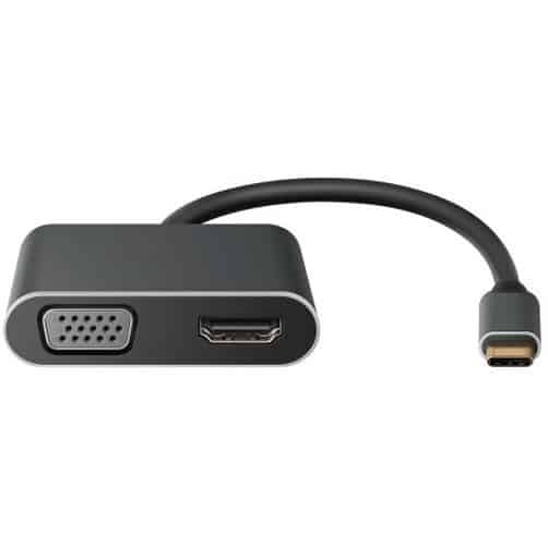 Aon USB C a HDMI y VGA – AO-AD-1007