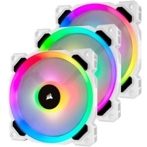Corsair LL120 RGB (Pack de 3) – Blanco