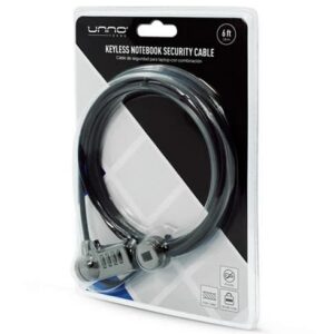 Unno Tekno Candado para Laptop con Combinacion – KL6005BK