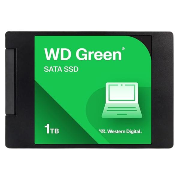 Disco duro interno WD Green de 1 TB, 2,5″ SATA 3D WDS100T5G0A