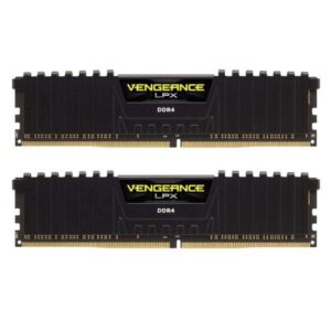 MEMORIA RAM PC 32GB (2X16GB) CORSAIR VENGEANCE LPX DDR4 3200 MHZ 1.35V CMK32GX4M2E3200C16 NEGRO