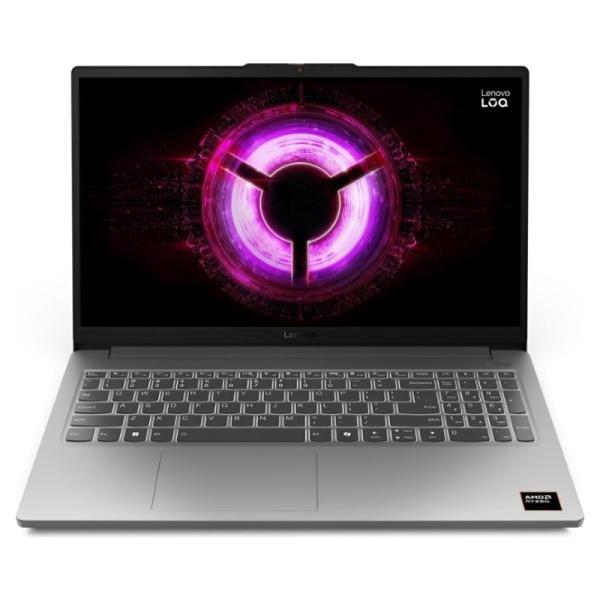 LAPTOP GAMING LENOVO LOQ ESSENTIAL 15.6″ RYZEN 7-7735HS 16GB 512GB RTX 4050/6GB WIN 11 INGLÉS 83S00000US GRIS