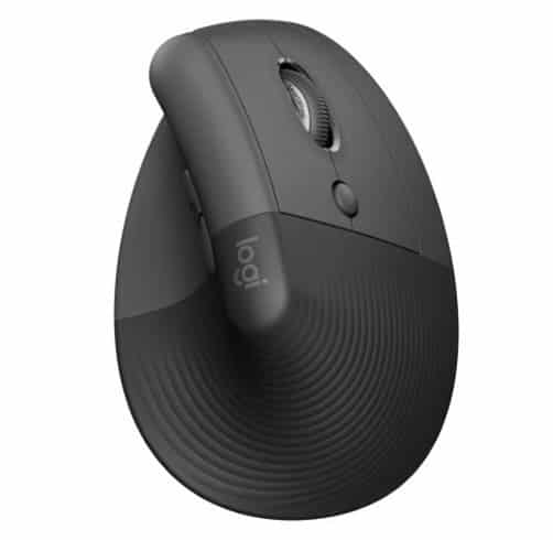 Logitech Lift Vertical Ergonomic Wireless Mouse Negro