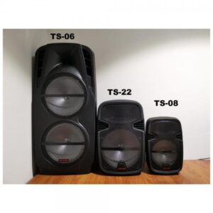 PARLANTE TIPO TORRE – MALETA SILVER MAX TS-08SM