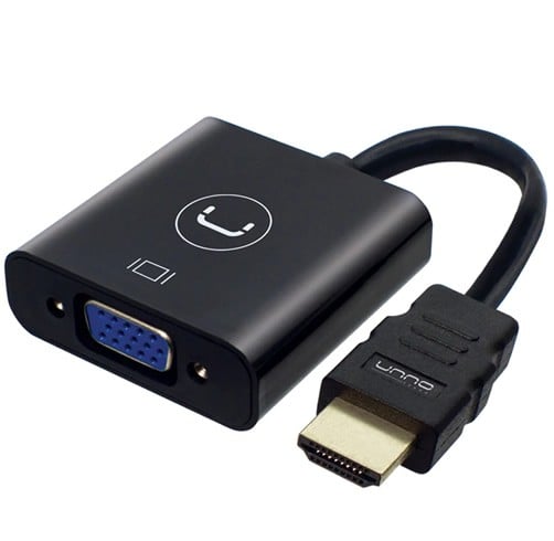 Unno Adaptador HDMI a VGA – AD4202BK