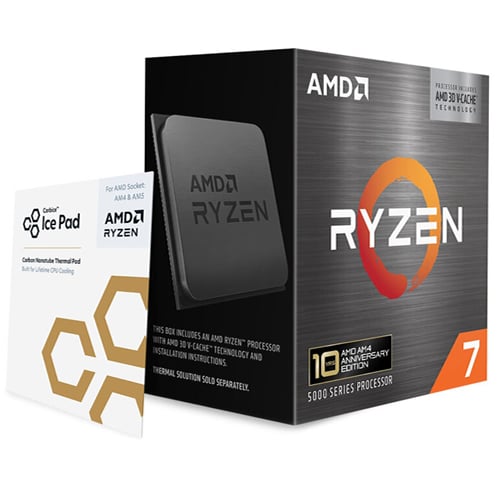 AMD Ryzen 7 5800X3D -AMD Anniversary Edition – Carbice Ice Pad