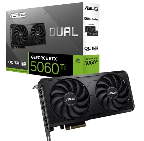 Asus Dual Geforce RTX 5060 TI OC – 16GB