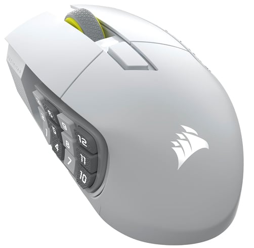 Corsair Scimitar Elite Wireless SE – Bluetooth – Blanco