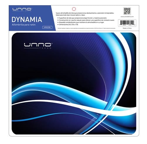 Mousepad Unno Tekno Dynamia Azul