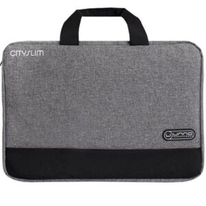 Unno Maletín para Laptop Tekno City Slim – Gris – 16″