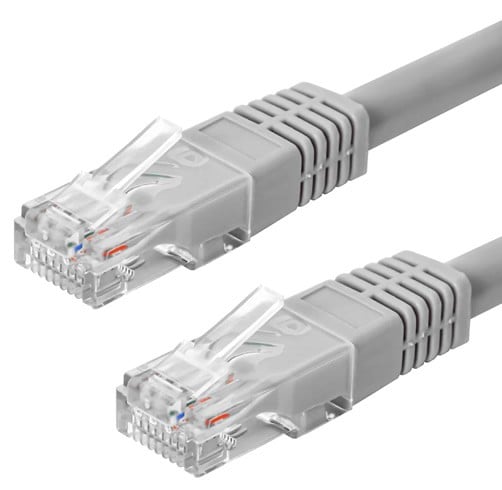 Cable Red Unno Tekno Ethernet Patch Cat6 10FT – Gris – CB4310GY
