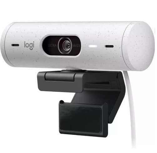 Logitech Brio 500 Full HD Webcam Blanca