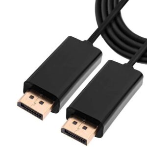 CABLE UNNO TEKNO DISPLAYPORT TO DISPLAY PORT 1.8M/ 6FT CB4060BK NEGRO