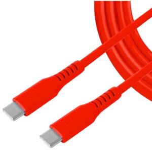 Cable Unno Tekno Tipo C a Tipo C – Rojo