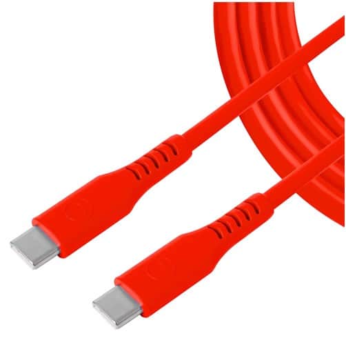 Cable Unno Tekno Tipo C a Tipo C – Rojo