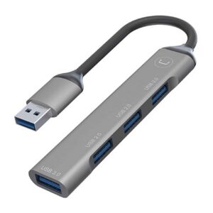 Hub Unno Tekno 4 puertos USB-A a USB-A – HB1008GY