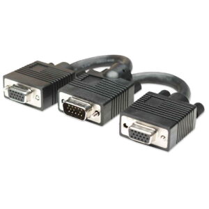 Cable Manhattan Slitter 1 SVGA Macho a 2 SVGA Hembra