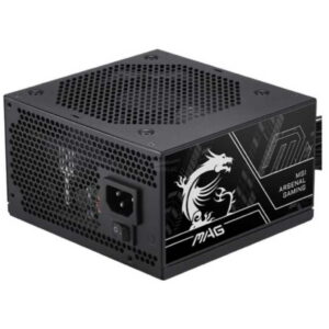 FUENTE DE PODER MSI MAG 750 WATTS PCIE5 III 80 PLUS BRONZE