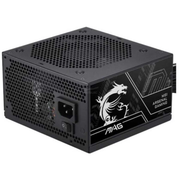 FUENTE DE PODER MSI MAG 750 WATTS PCIE5 III 80 PLUS BRONZE