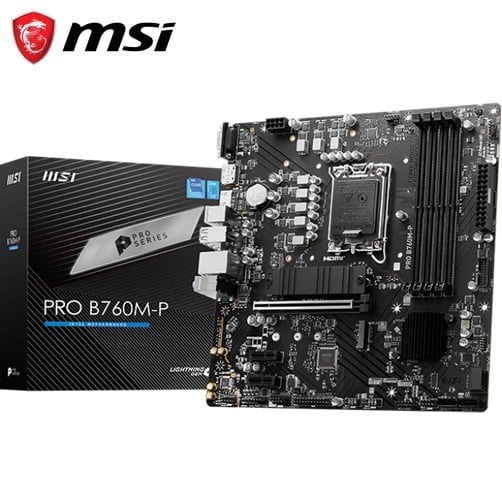 MSI Pro B760M-P- DDR5