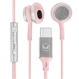 Audifonos UNNO TEKNO Earbuds Ultra Tipo C – Rosa – HS7005PK