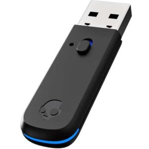 Skullcandy Transmisor Inalámbrico Dongle Baja Latencia – PC/PS – Negro/Azul
