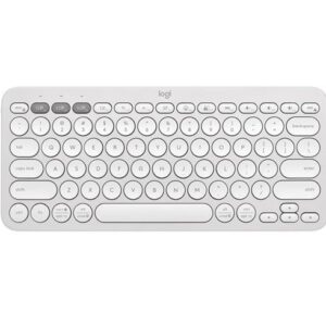 Logitech Pebble Keys 2 K380S – Español – Blanco