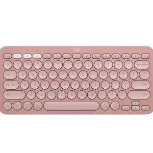Logitech Pebble Keys 2 K380S – Español – Rosado