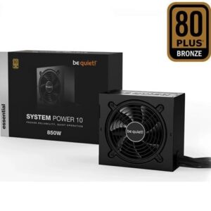 Be Quiet! SYSTEM POWER 10U 850W – 80 Plus Bronze